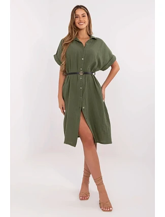 Denné šaty model 213239 Taliansko Moda Veľkoobchod so spodným prádlom, oblečením a obuvou. Dámska móda, dámske spodné prádlo, dámska obuv v Matterhorn