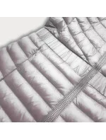 Vypasovaná šedá dámska bunda (GT-212)