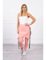 Nohavice/oblek s nápisom marhuľová selfie Nohavice/oblek s nápisom marhuľová selfie