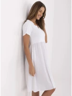 Šaty DHJ SK 25370.85 biele