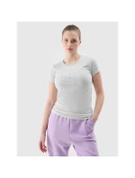 Dámske tričko s logom 4F 4FWSS24TTSHF1163-27M