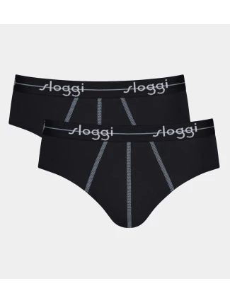 Pánske slipy Sloggi men Štart Midi C2P box čierne Pánske slipy Sloggi men Štart Midi C2P box čierne