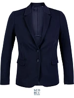 NEOBLU Marcel Women Dámsky piqué sako 24.3170 night blue NEOBLU Marcel Women Dámsky piqué sako 24.3170 night blue