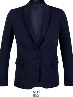 NEOBLU Marcel Women Dámsky piqué sako 24.3170 night blue