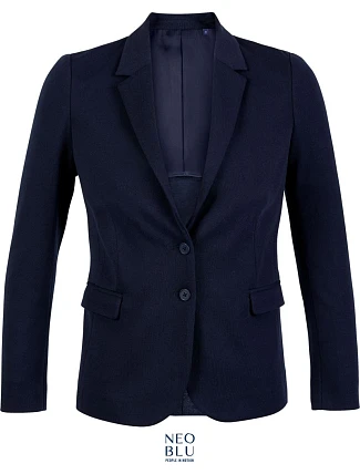 NEOBLU Marcel Women Dámsky piqué sako 24.3170 night blue NEOBLU Marcel Women Dámsky piqué sako 24.3170 night blue