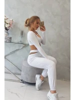 Sada s blúzkou top biela