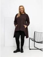 Blúzka RV BZ 7054 1.06 tmavohnedá