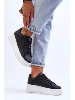 Dámska športová obuv L22-2 čierne - Step in style