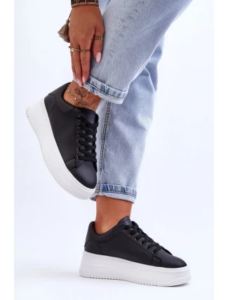 Dámska športová obuv L22-2 čierne - Step in style