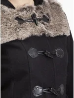 Dámska bunda MAH515595F čierna - PERSO