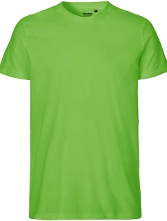 Neutral O 61001 Pánske tričko z bio bavlny 77.6101 limetková