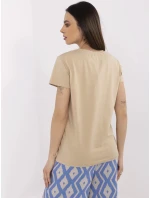 Tričko CLM TS 1639.12 béžové