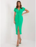 DHJ SK 17302K šaty.93 zelená