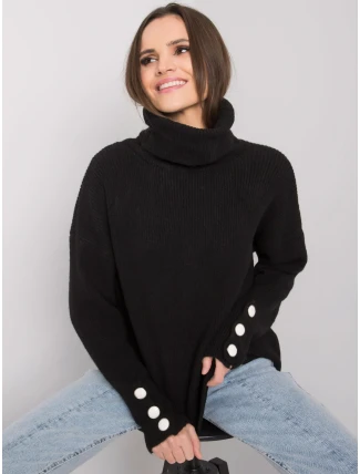 Dámsky sveter LC SW 15 2.01 čierny