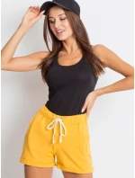 Šortky RV SN 4945.06X tmavo žltá