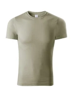 Tričko s farbou unisex svetlá khaki