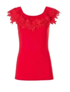 Dámsky plážový top 46201-122-1 červená - Pastunette