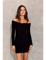 Večerné šaty SUK0446 čierne - Roco Fashion Večerné šaty SUK0446 čierne - Roco Fashion