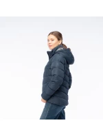 Dámska prešívaná zimná bunda LADY VARMI Tmavo modrá - Hi-Tec