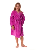 Detský župan Siena s kapucňou 9156 pink pearl - Vestis
