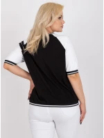 Blúzka RV BZ 7830.30 čiernobielych Blúzka RV BZ 7830.30 čiernobielych