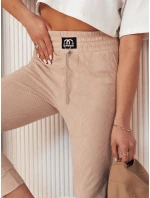 Dámske tepláky DERCY beige FashionStreet UY2043