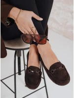 Dámske semišové mokasíny FashionStreet ZY1179 Dámske semišové mokasíny FashionStreet ZY1179