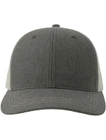 Atlantis Headwear Sonic-S 6-panelová truckerová čiapka 33.0259 šedá melírovaná/biela Atlantis Headwear Sonic-S 6-panelová truckerová čiapka 33.0259 šedá melírovaná/biela