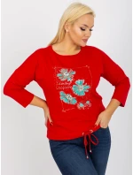 Blúzka RV BZ 8457.47P červená Blúzka RV BZ 8457.47P červená