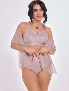 Viki Zuza 586 Quartz Pink 100-105 mäkká podprsenka s kosticami