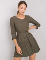Šaty LK SK 507733.80P khaki Šaty LK SK 507733.80P khaki