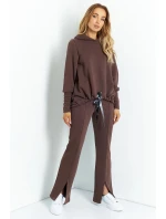 Dámske teplákové nohavice L401B - Lemoniade