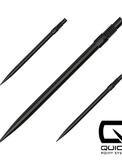 Brány QUICK POINT Čierne hroty