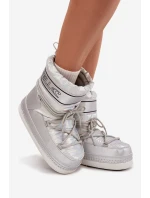 Śniegowce Damskie Z Wiązaniem O'NEILL LISA WOMEN HIGH 90253012.99S Srebrne