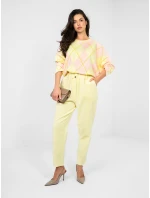Nohavice MI SP 2689.47 svetložltá Nohavice MI SP 2689.47 svetložltá
