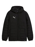 Pánske bundy Puma Team Additions Hooded Padded Jacket black 659795 03 pánske