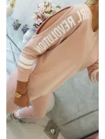 Girl Revolution set tmavo púdrovo ružový