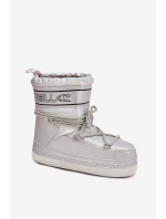 Śniegowce Damskie Z Wiązaniem O'NEILL LISA WOMEN HIGH 90253012.99S Srebrne