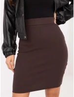 Sukňa RV SD 4271.29P tmavohnedá