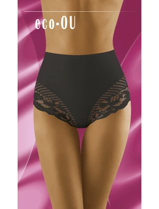 Dámske nohavičky Eco-OU čierne - Wolbar Dámske nohavičky Eco-OU čierne - Wolbar