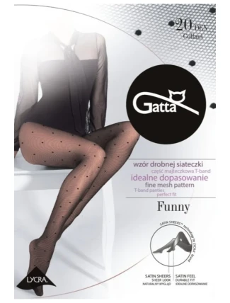 FUNNY - 05 Dámske pančuchové nohavice LYCRA - GATTA
