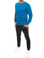 FashionStreet pánska modro-čierna tepláková súprava AX0643