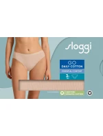 Dámske nohavičky GO Daily Cotton Tai 3P - BROWN - SLOGGI BROWN - SLOGGI Dámske nohavičky GO Daily Cotton Tai 3P - BROWN - SLOGGI BROWN - SLOGGI