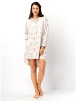 Dámska košeľa bez gombíkov Key LND 567 B25 dĺžka/r S-XL