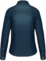 Kariban K 518 Džínsová blúzka s dlhými rukávmi 20.K518 blue jean Kariban K 518 Džínsová blúzka s dlhými rukávmi 20.K518 blue jean