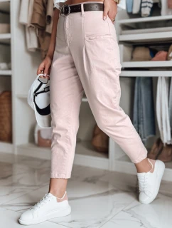 Dámske chinos nohavice CHINOSKA pink FashionStreet UY2554