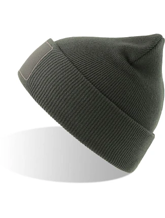 Atlantis Headwear Wind-S Patch Pletená čiapka s nášivkou 33.0293 tmavošedá Atlantis Headwear Wind-S Patch Pletená čiapka s nášivkou 33.0293 tmavošedá