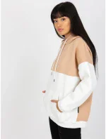 Mikina AP BL AP 3001.98P biela béžová