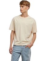 Build your Brand BY 439 Pánske hrubé tričko „Cropped Oversize“ 56.0439 biele