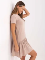 Šaty RV SK 5631.02X béžová Šaty RV SK 5631.02X béžová